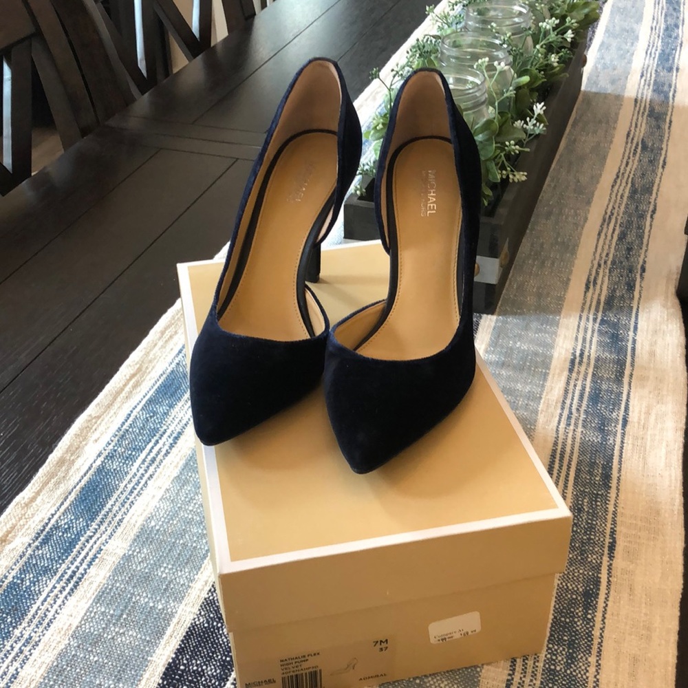 Michael Kors Velvet High Pumps